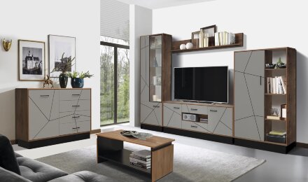 Шкаф для одежды Гамма 54.12, грей 