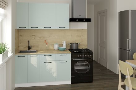 Кухонный гарнитур Лиора медиум, 140 см 