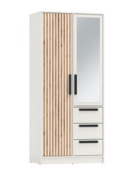 Шкаф 2-х дверный 83.09 Вегас, Белый